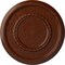 Ekena Millwork Federal Roped Large Medallion (Canopies up to 7 3/4"), 17 3/8"OD x 1 1/8"P, Burnished Mahogany CM17FEBMC - alternate 1